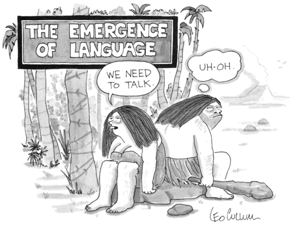 The emergence of language