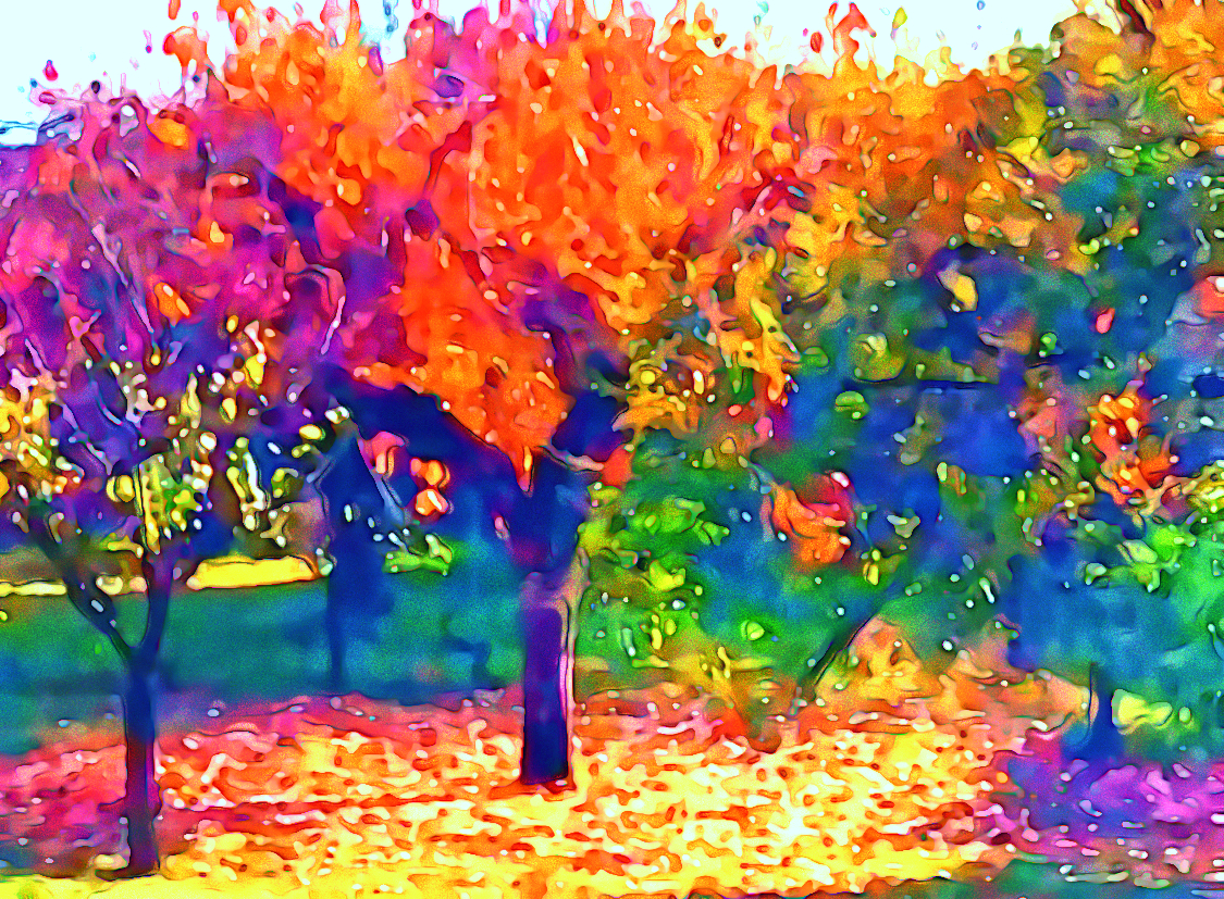 Yoginī tree (Francesco Galgani's art, November 9, 2021)