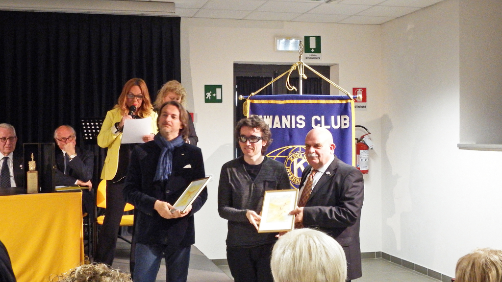 Francesco Galgani premiato alla IV Edizione del Premio Nazionale di Poesia “CIPRESSINO D’ORO”, indetto dal Kiwanis Club di Follonica